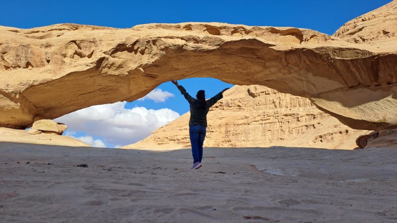 Jordan, Wadi Rum kameni most